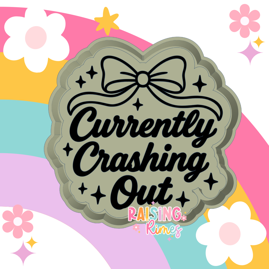 Crashing Out Silicone Mold