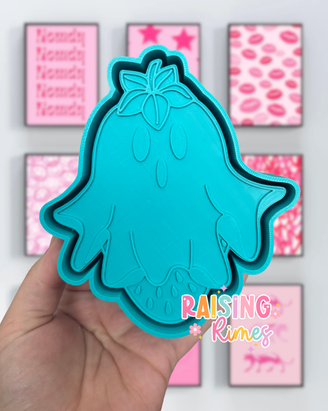 Strawberry Ghost Silicone Mold