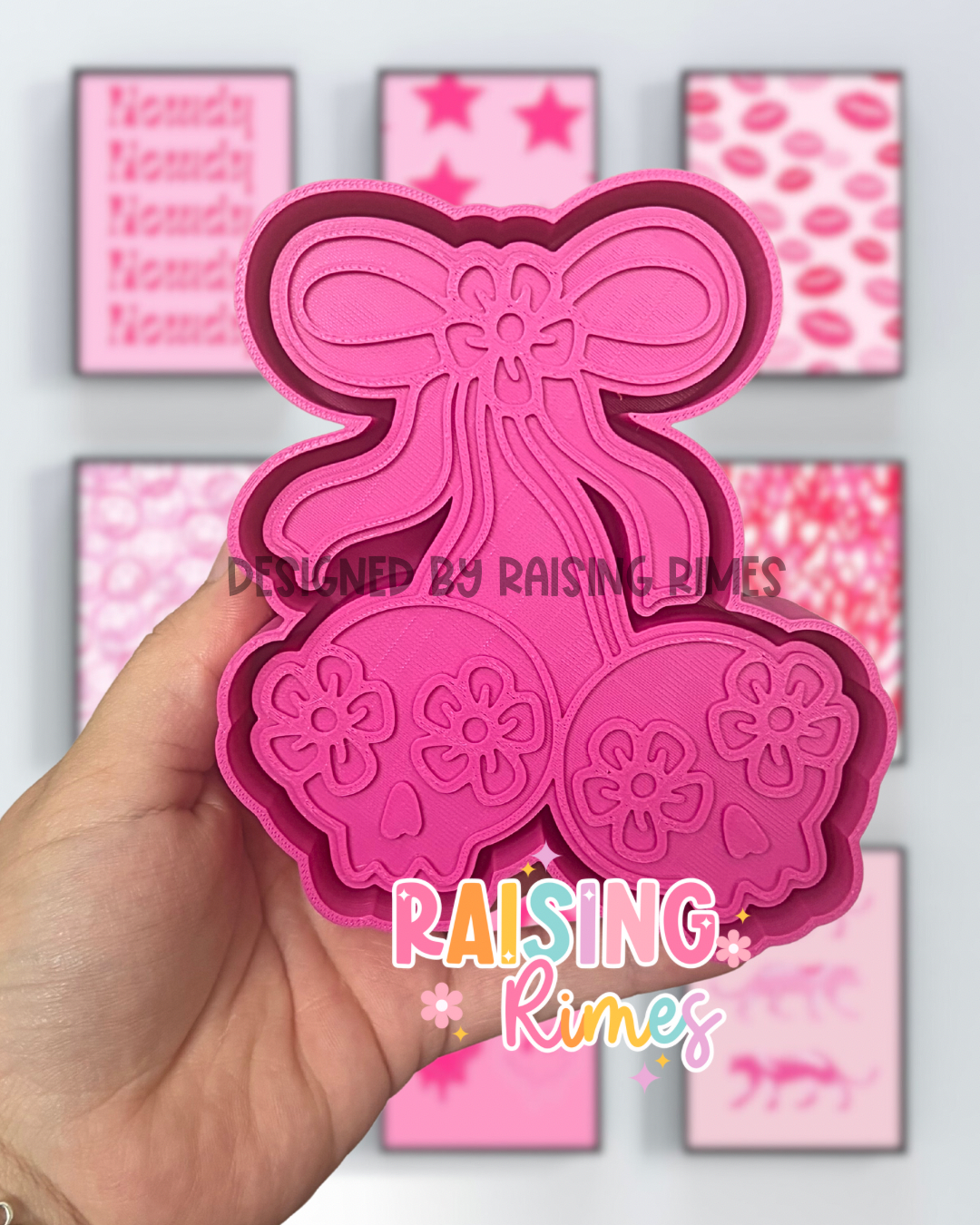 Skelly Cherries Silicone Mold