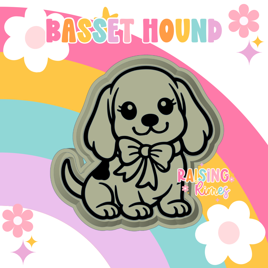 Basset Hound Silicone Mold