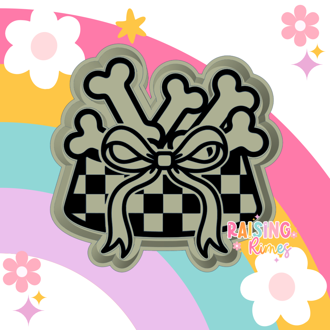 Dog Bone Retro Bowl Silicone Mold