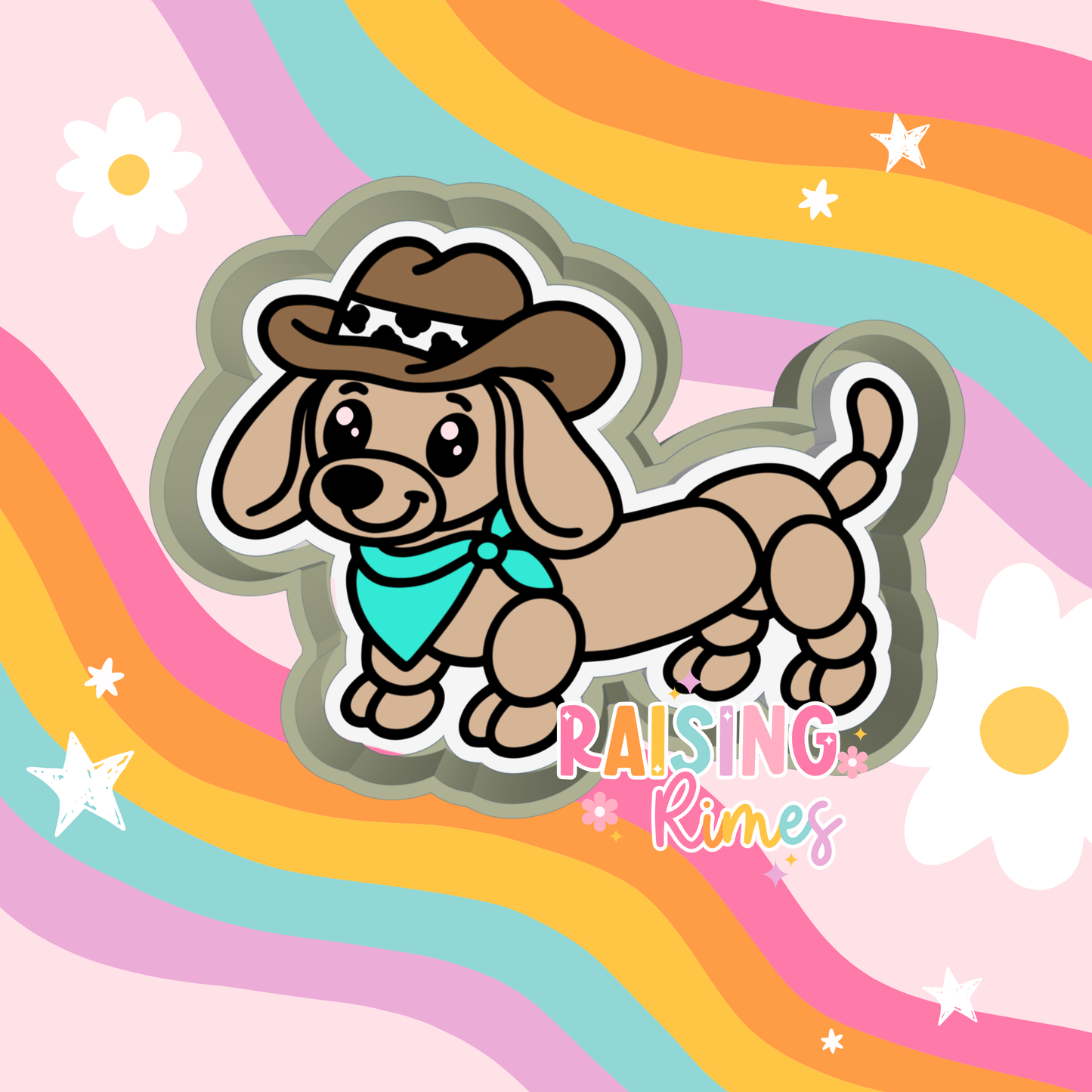 Western Balloon Dog Silicone Mold