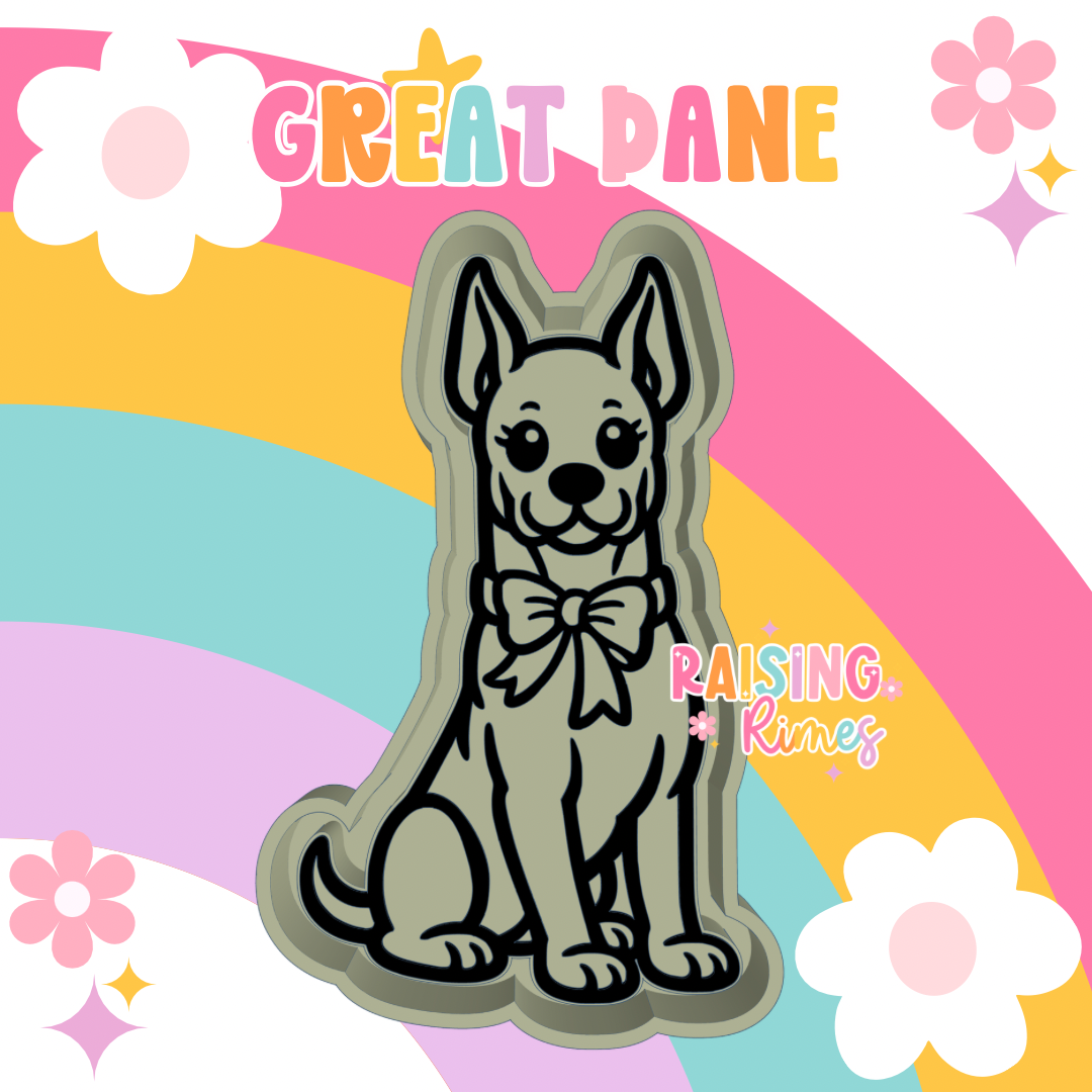 Great Dane Silicone Mold