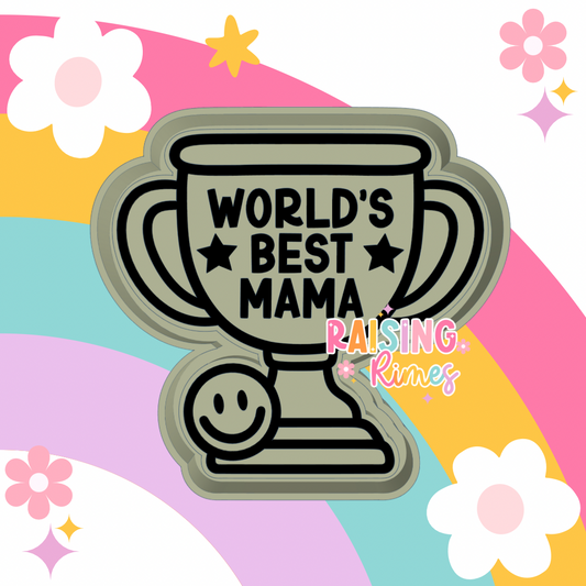 Best Mama Trophy Silicone Mold