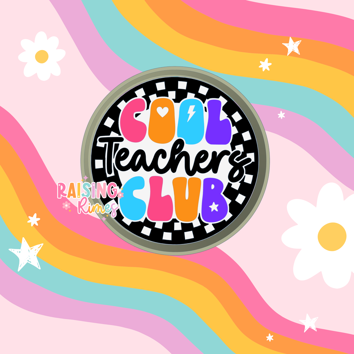 Cool Teachers Club Silicone Mold