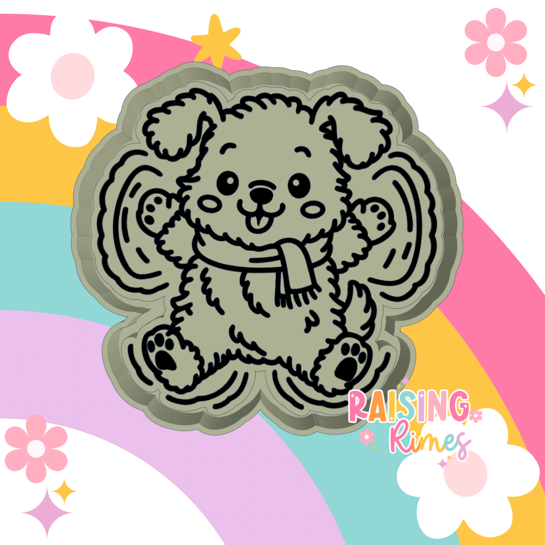 Snow Puppy Silicone Mold