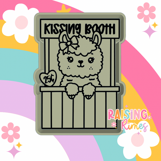 Llama Kissing Booth Silicone Mold