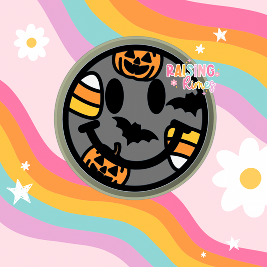 Halloween Smiley Face Silicone Mold