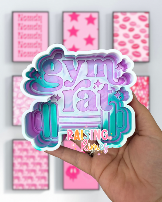 Gym Rat Silicone Mold