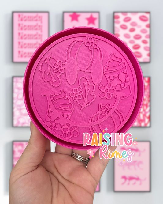 Pumpkin Spice Latte Smiley Silicone Mold