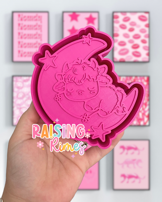 Sleeping Cow Silicone Mold