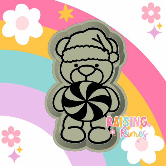 Peppermint Bear Silicone Mold