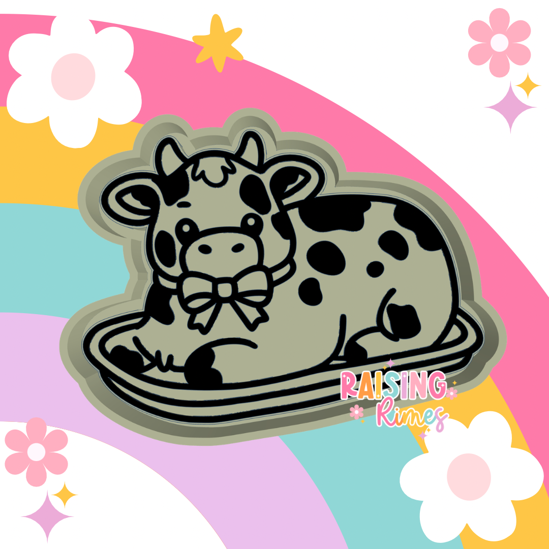 Cow Butter Dish Silicone Mold