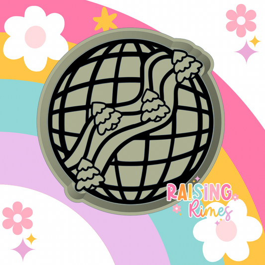 Wavy Tree Disco Silicone Mold
