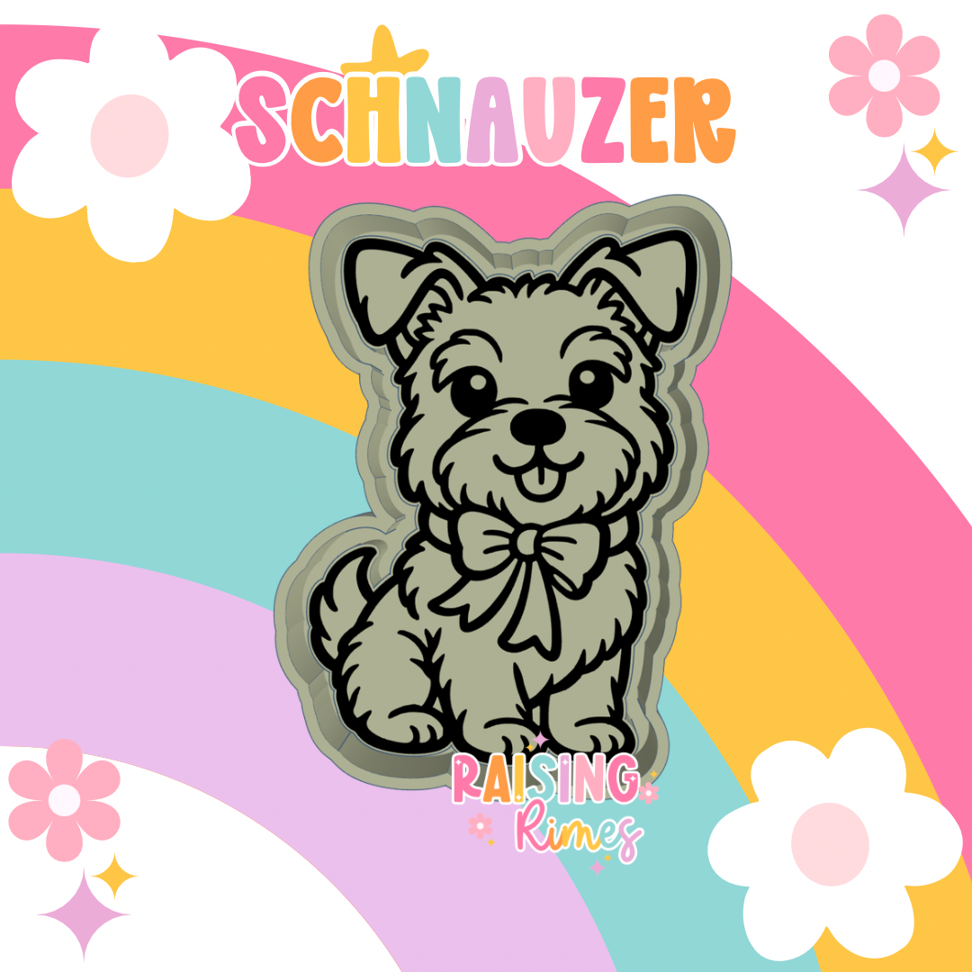Schnauzer Silicone Mold