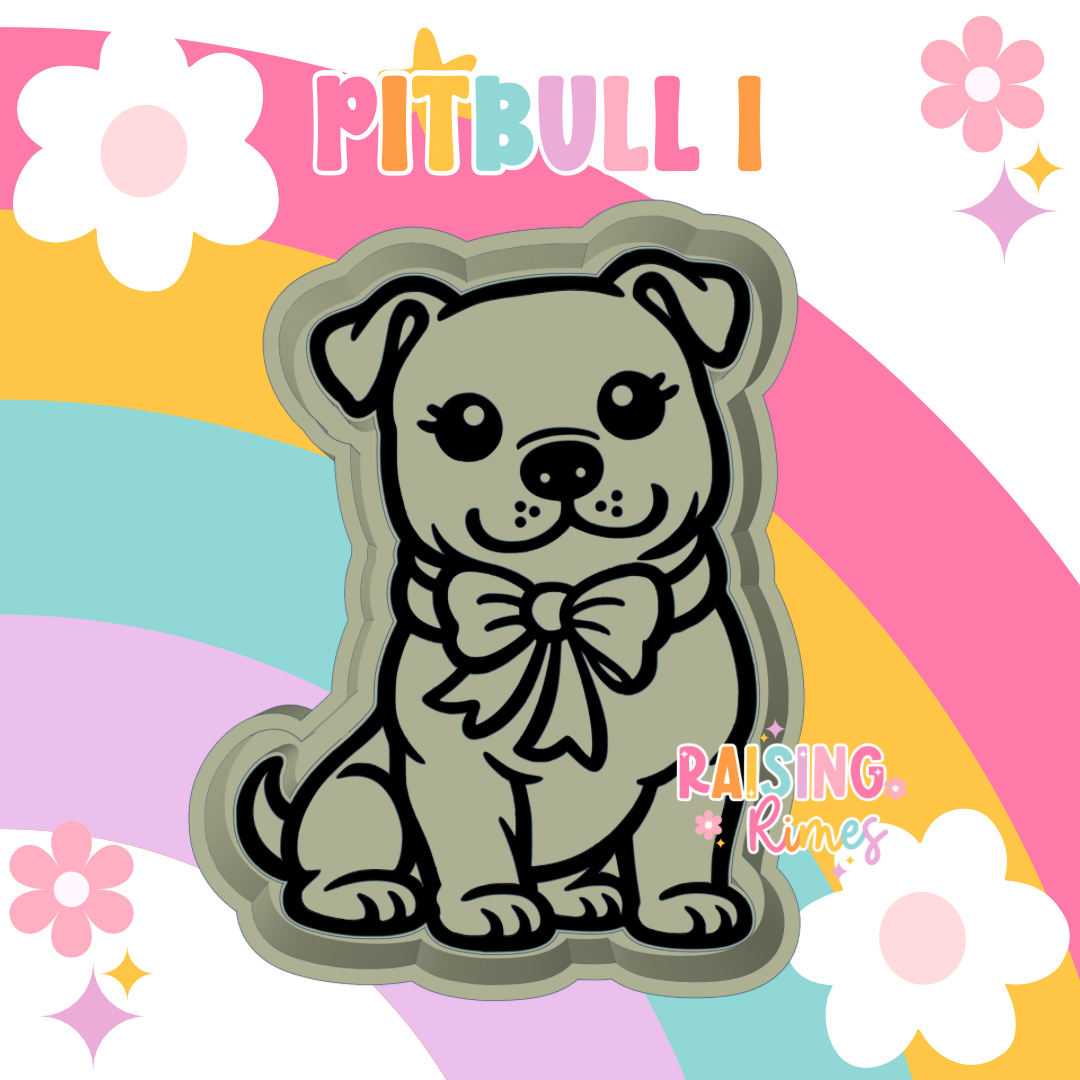Pitbull Style 1 Silicone Mold