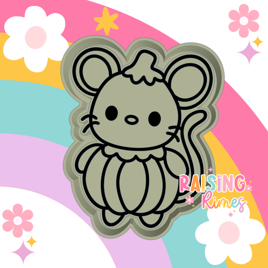 Pumpkin Mouse Silicone Mold
