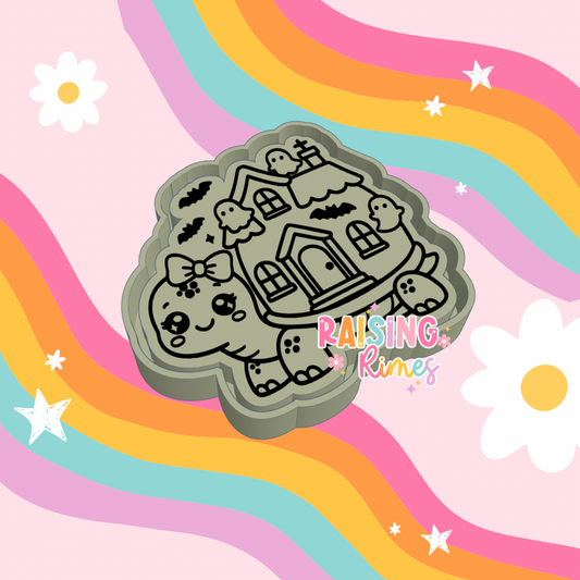 Haunted House Turtle Silicone Mold
