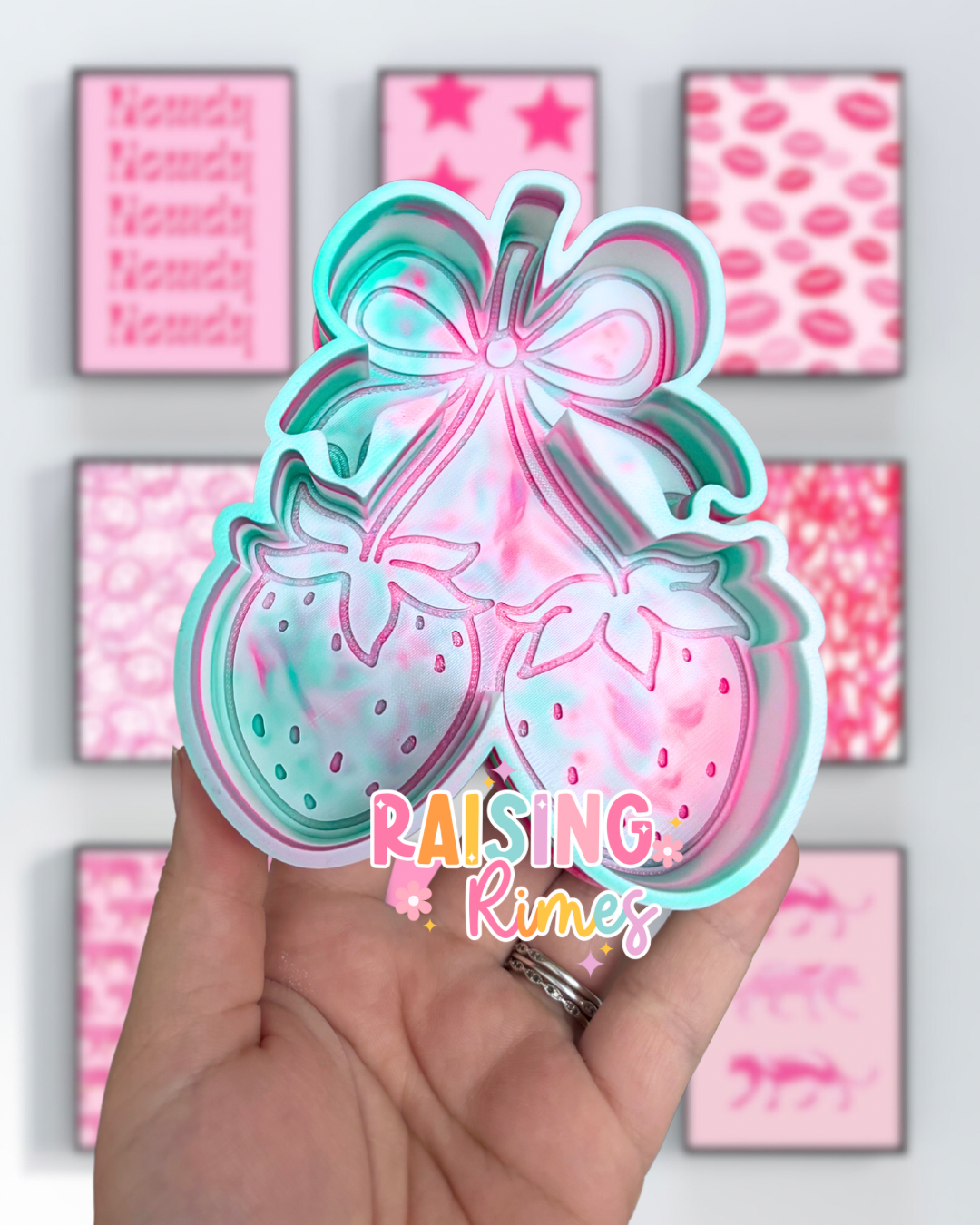 Strawberry Cherries Silicone Mold
