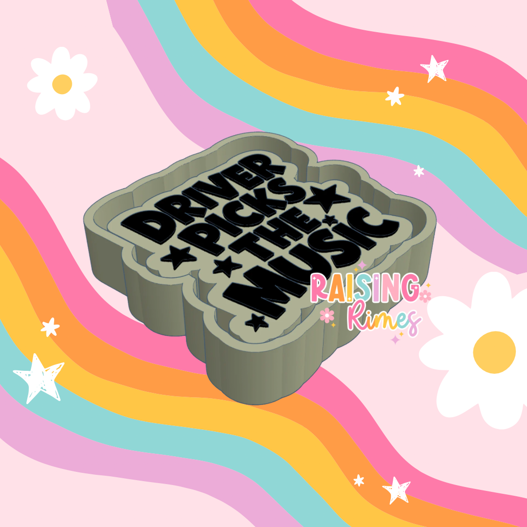 Driver Picks The Music Silicone Mold