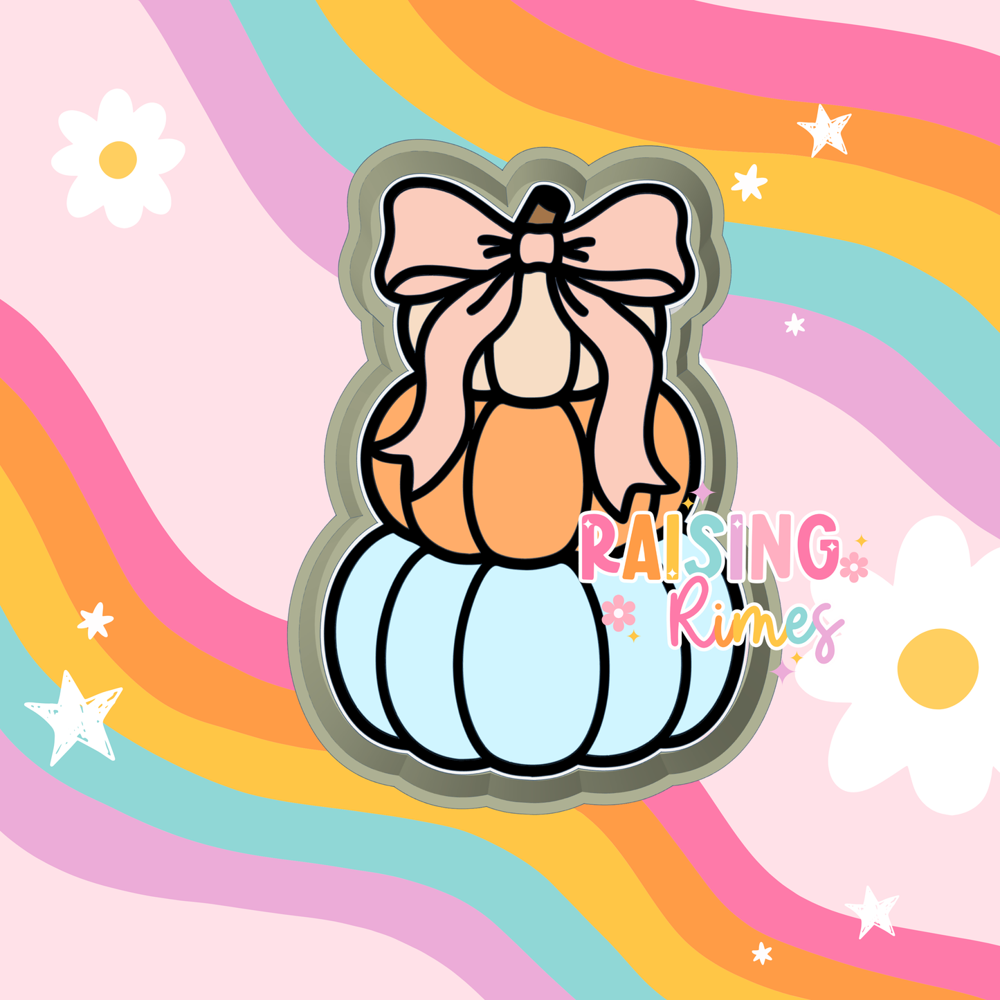 Stacked Pumpkins Silicone Mold