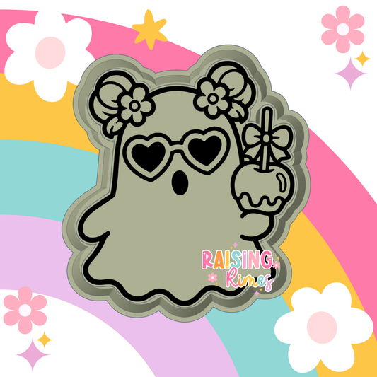 Space Bun Ghost w/ Candy Apple Silicone Mold