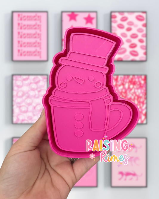 Snowman Mug Silicone Mold