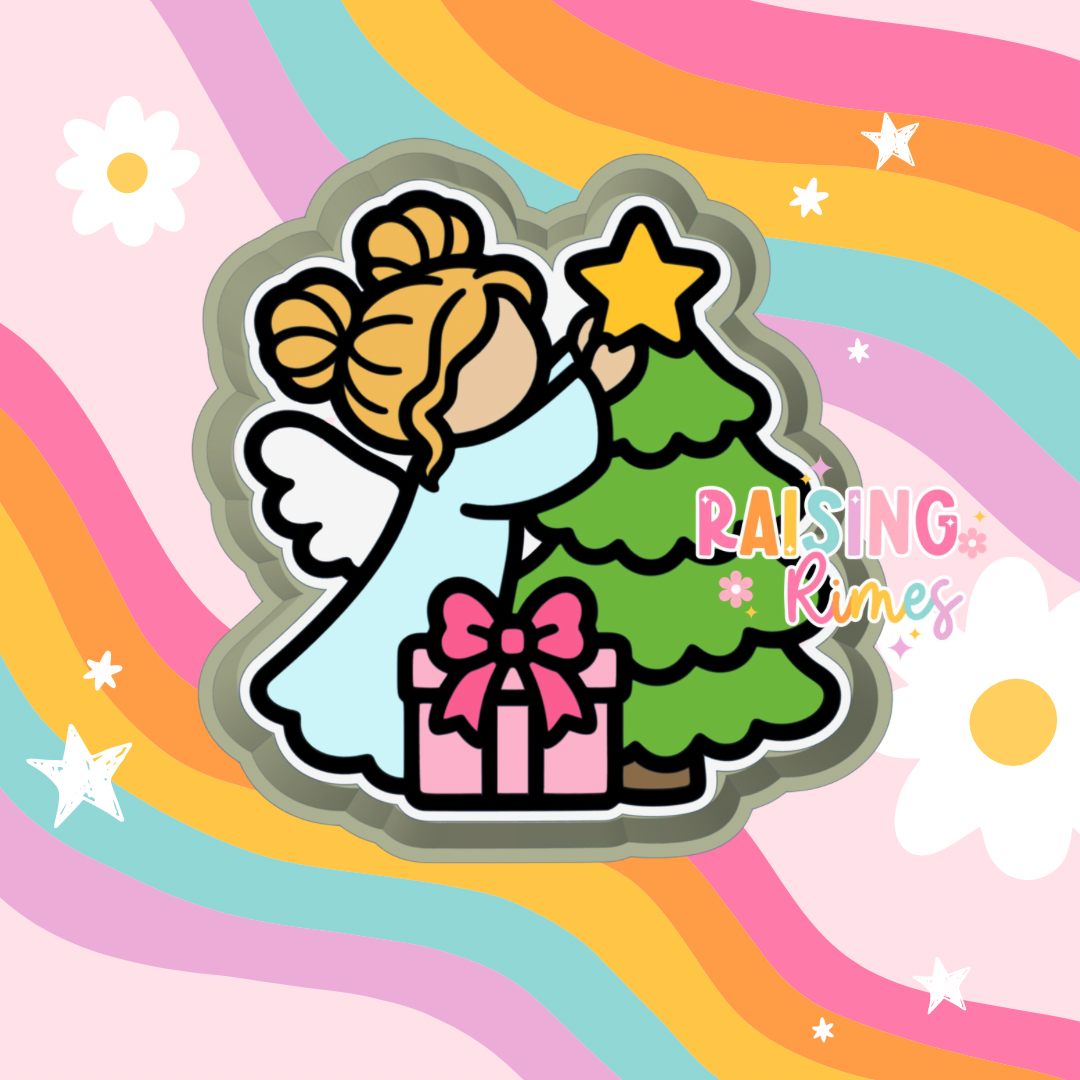 Angel Christmas Tree Silicone Mold