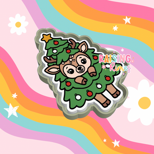 Deer in Tree Costume Silicone Mold