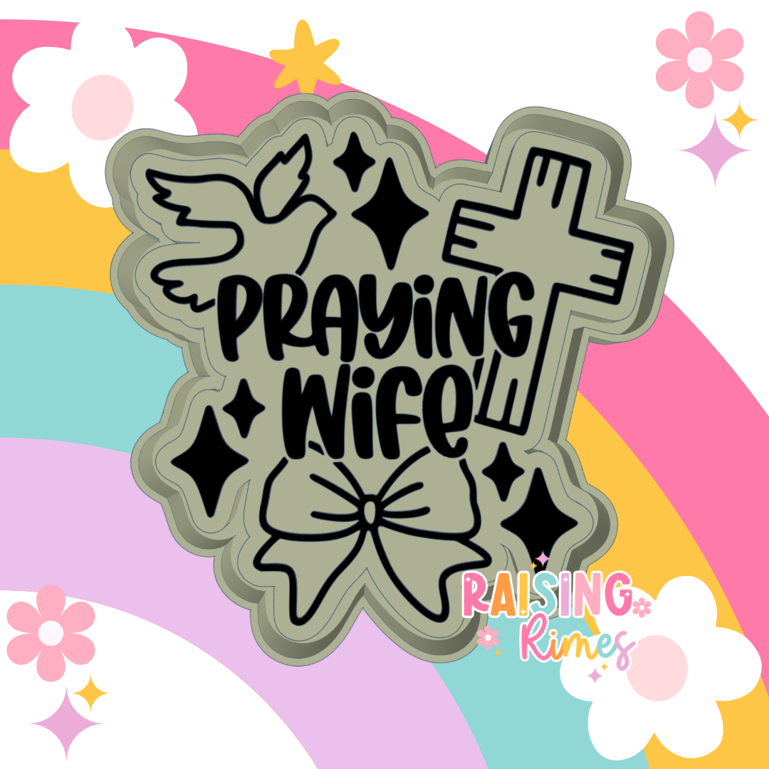 Praying Wife Silicone Mold