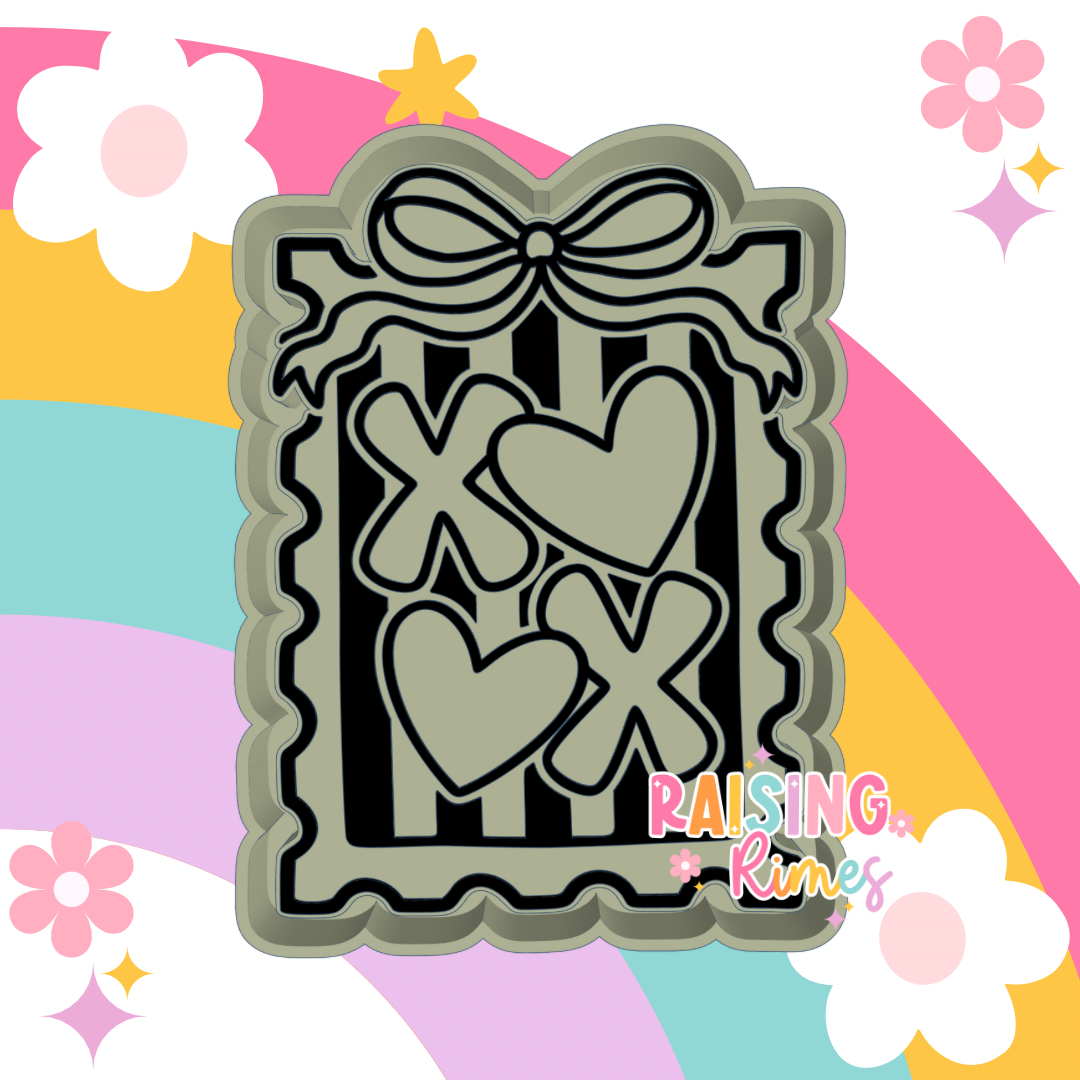 Xoxo Stamp Silicone Mold
