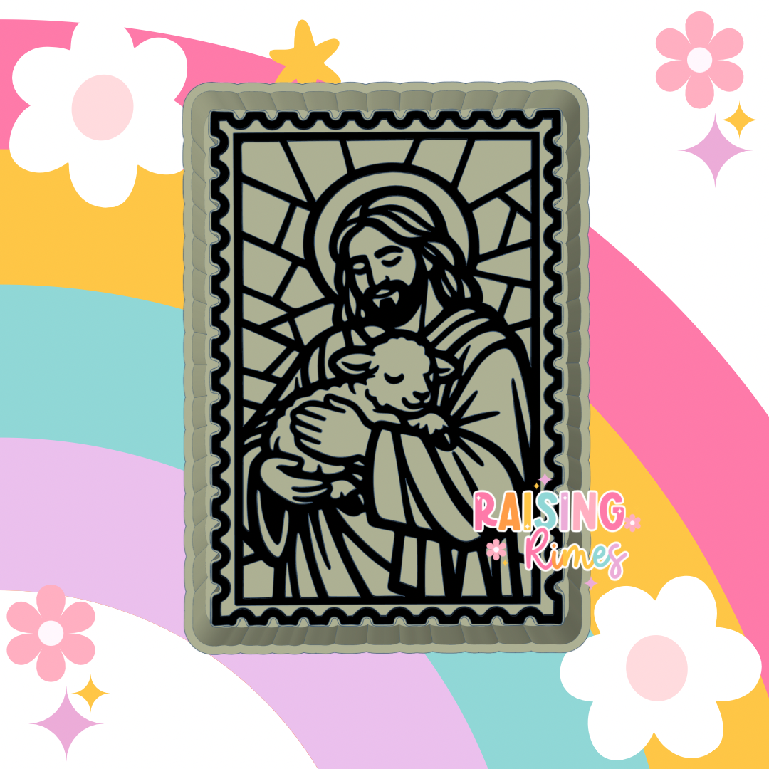 Lamb of Jesus Stamp Silicone Mold