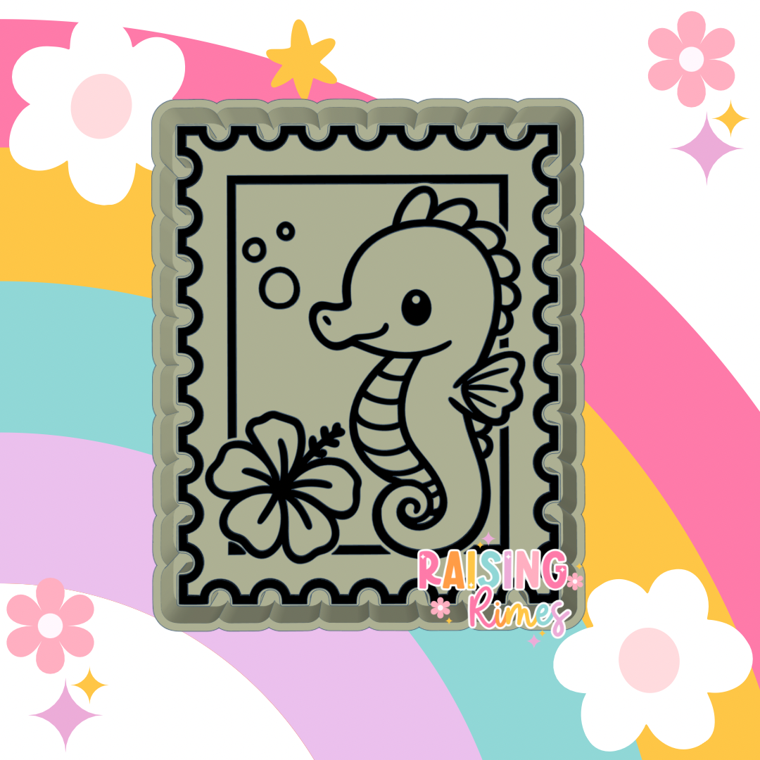 Seahorse Stamp Silicone Mold