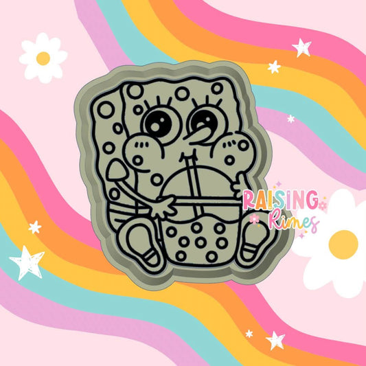 Sponge Boba Silicone Mold