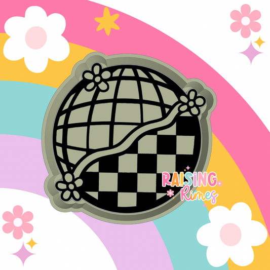 Checkered Disco 2 Silicone Mold