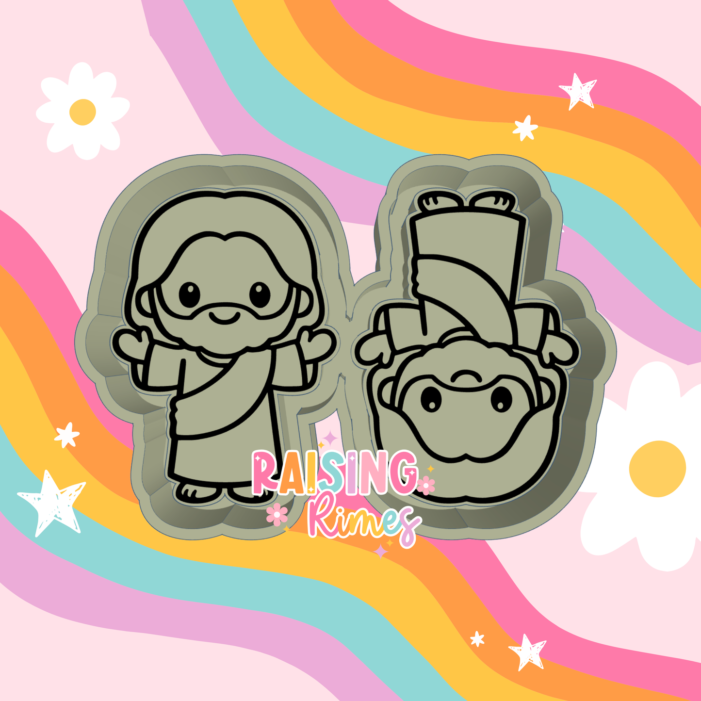 Jesus Vents Silicone Mold