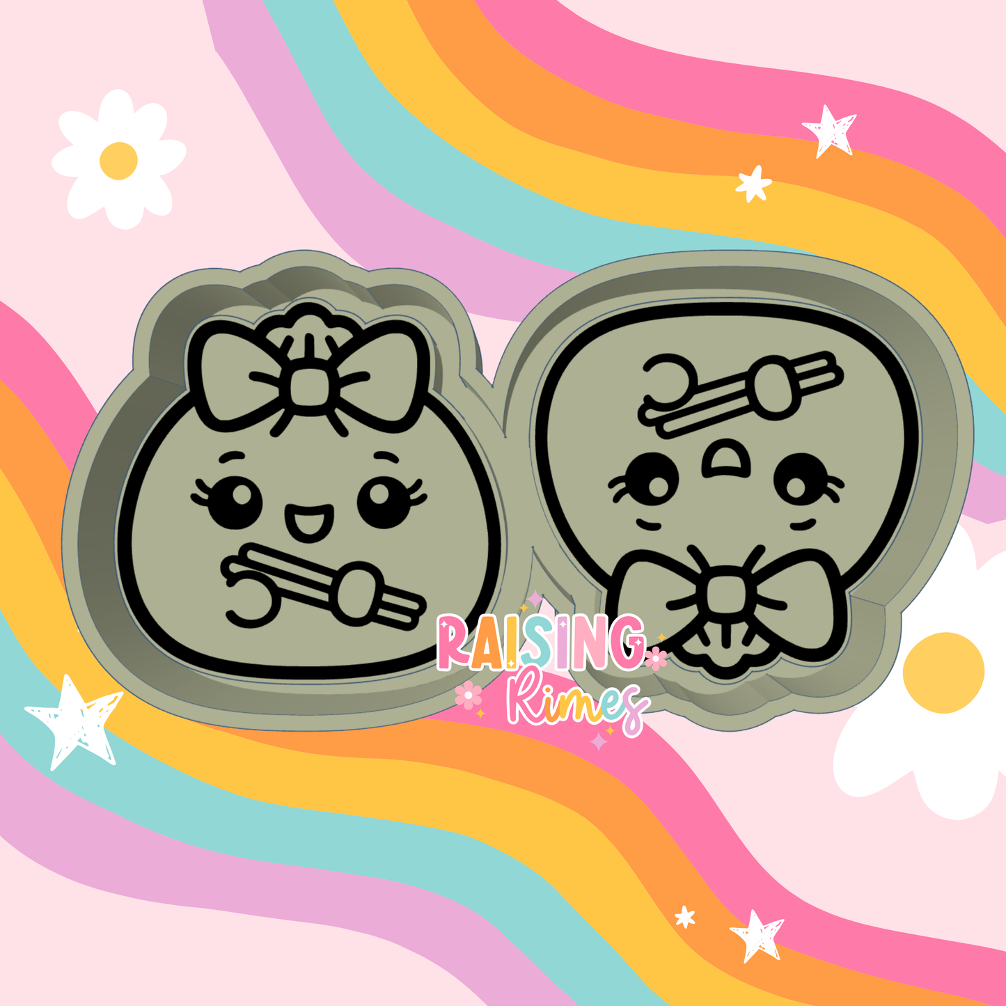 Chopsticks Dumpling Vents Silicone Mold