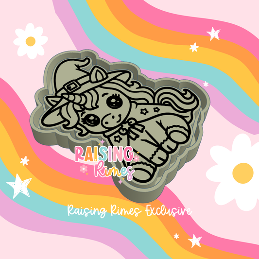 Unicorn Witch Silicone Mold