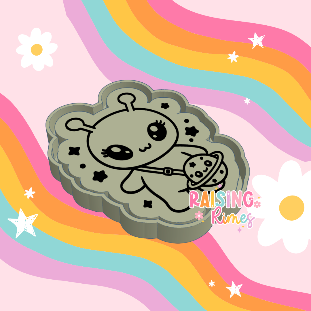 Alien & Planet Purse Silicone Mold