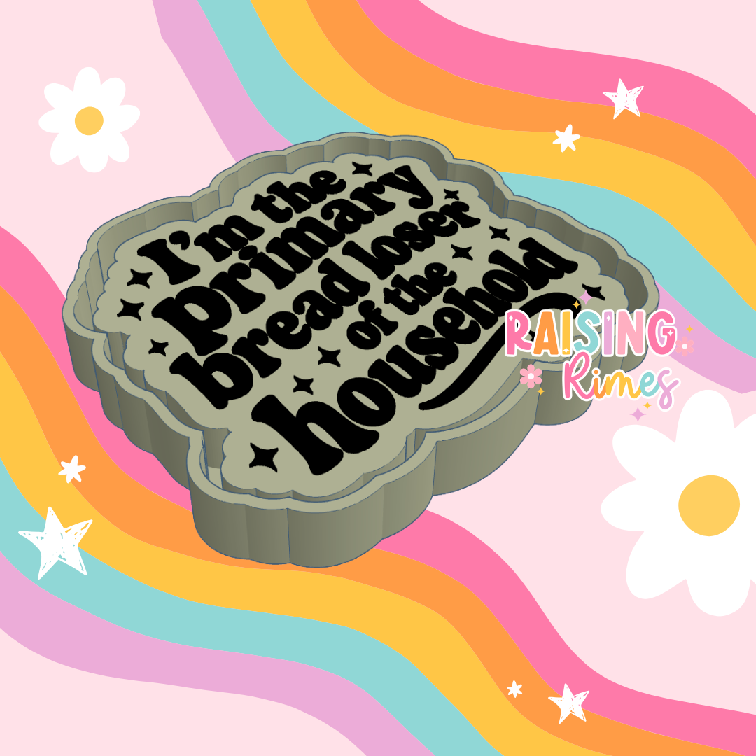 Bread Loser Quote Silicone Mold