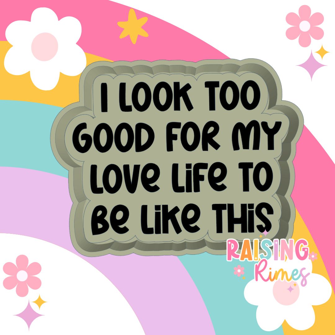 Love Life Quote Silicone Mold