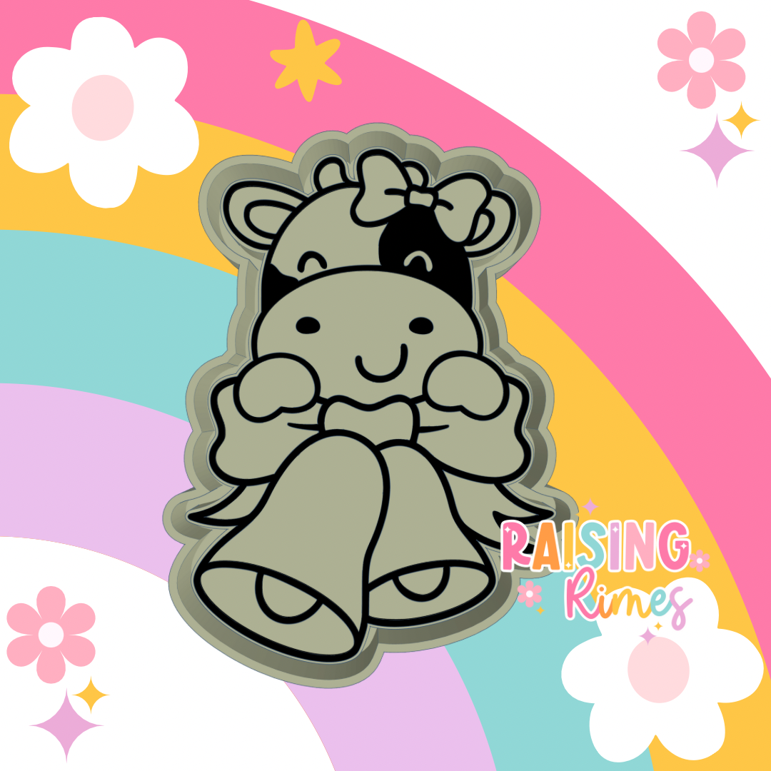 Cow Bells Silicone Mold