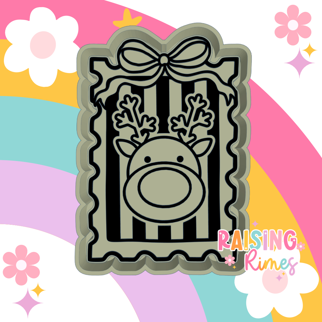 Reindeer Stamp Silicone Mold