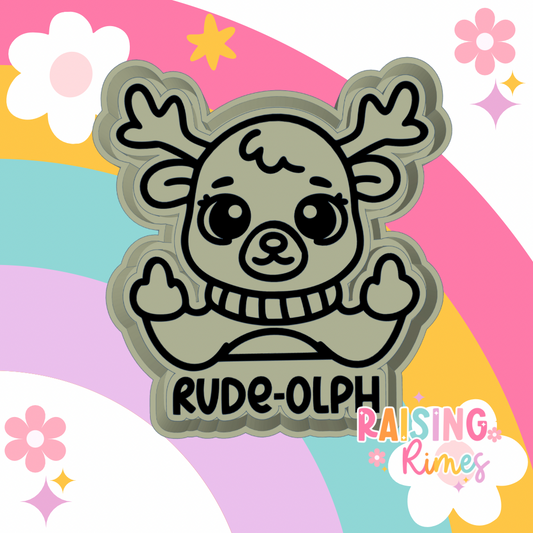 Rude-Olph Silicone Mold