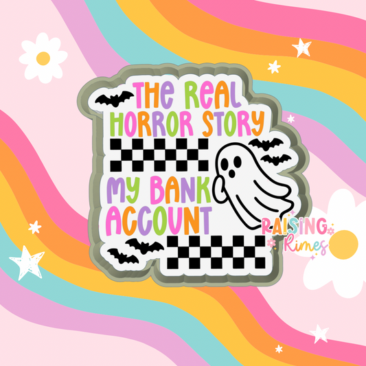 Bank Account Horror Story Silicone Mold