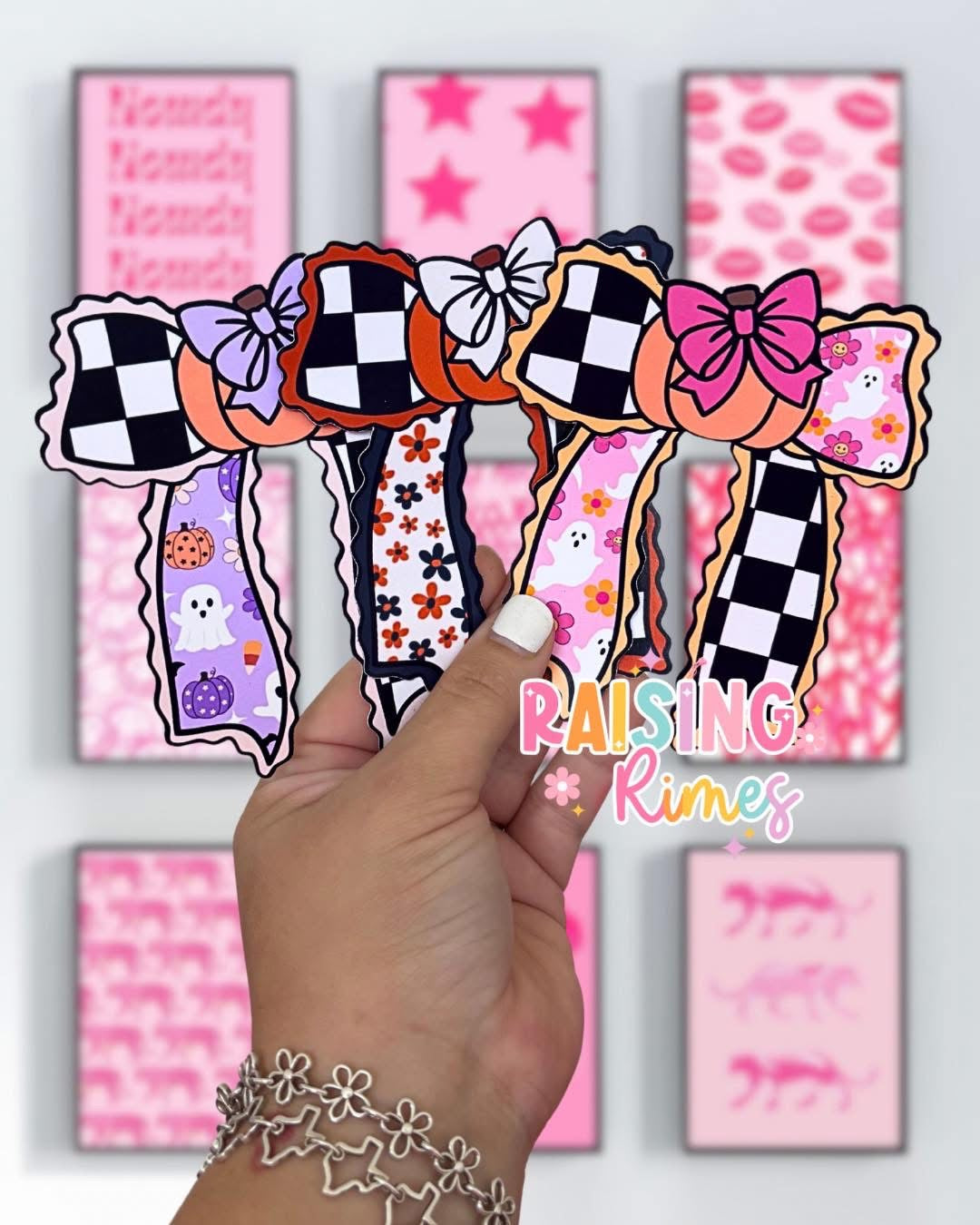 Pumpkin Bow Cardstock Grab Bag