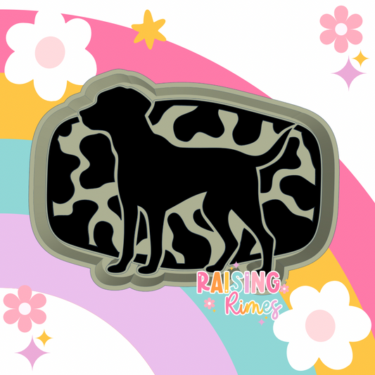 Camo Dog Patch Silicone Mold