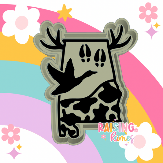 Hunting Alabama Silicone Mold