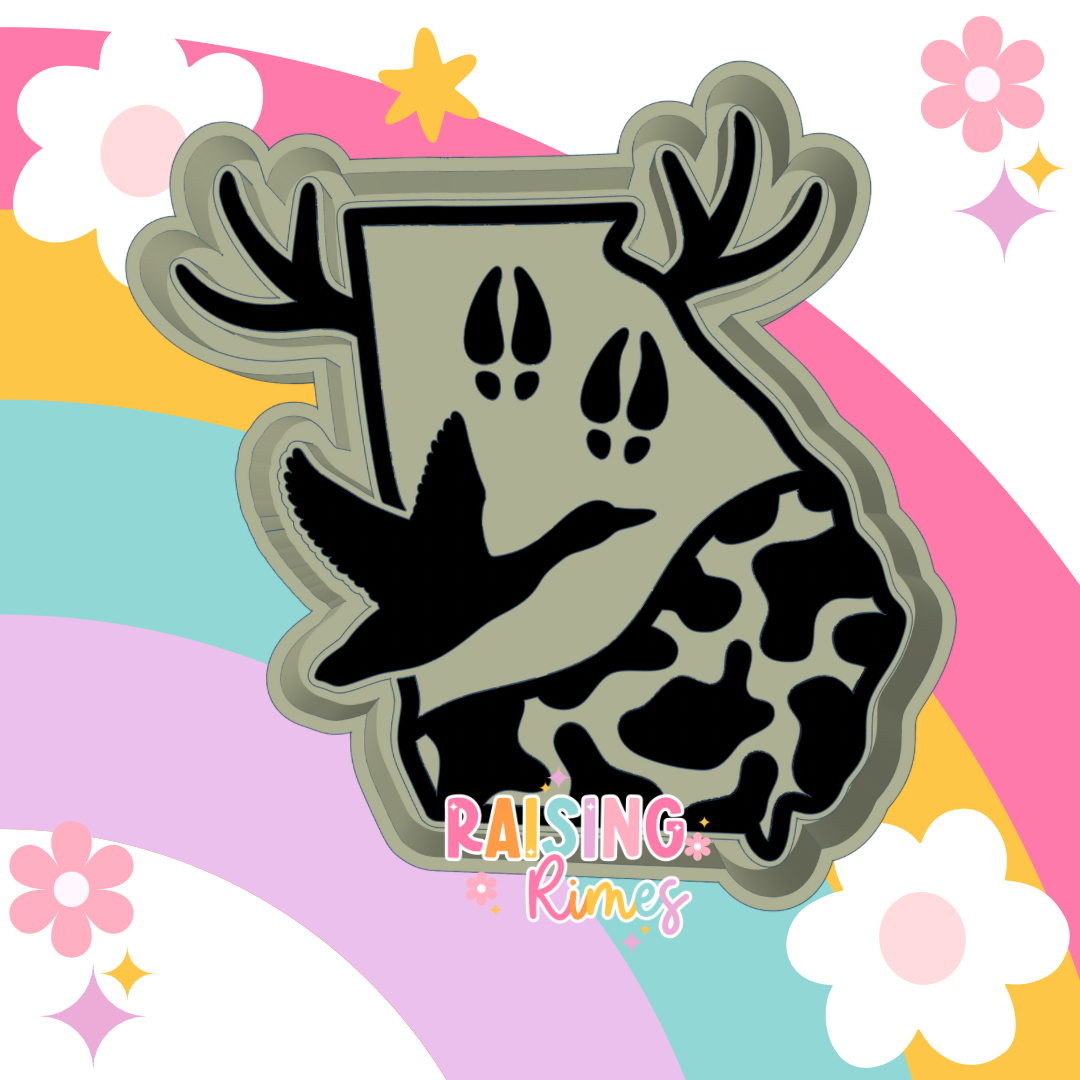 Hunting Georgia Silicone Mold