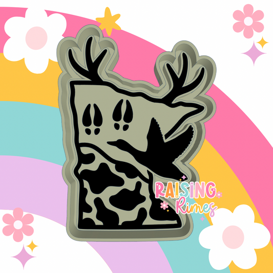 Hunting Minnesota Silicone Mold